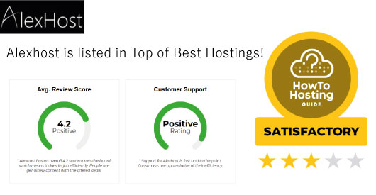alexhost review best hosting