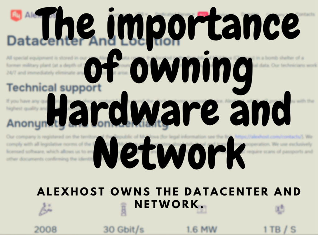 L'importance de choisir un fournisseur d'hébergement avec son propre centre de données et son propre réseau