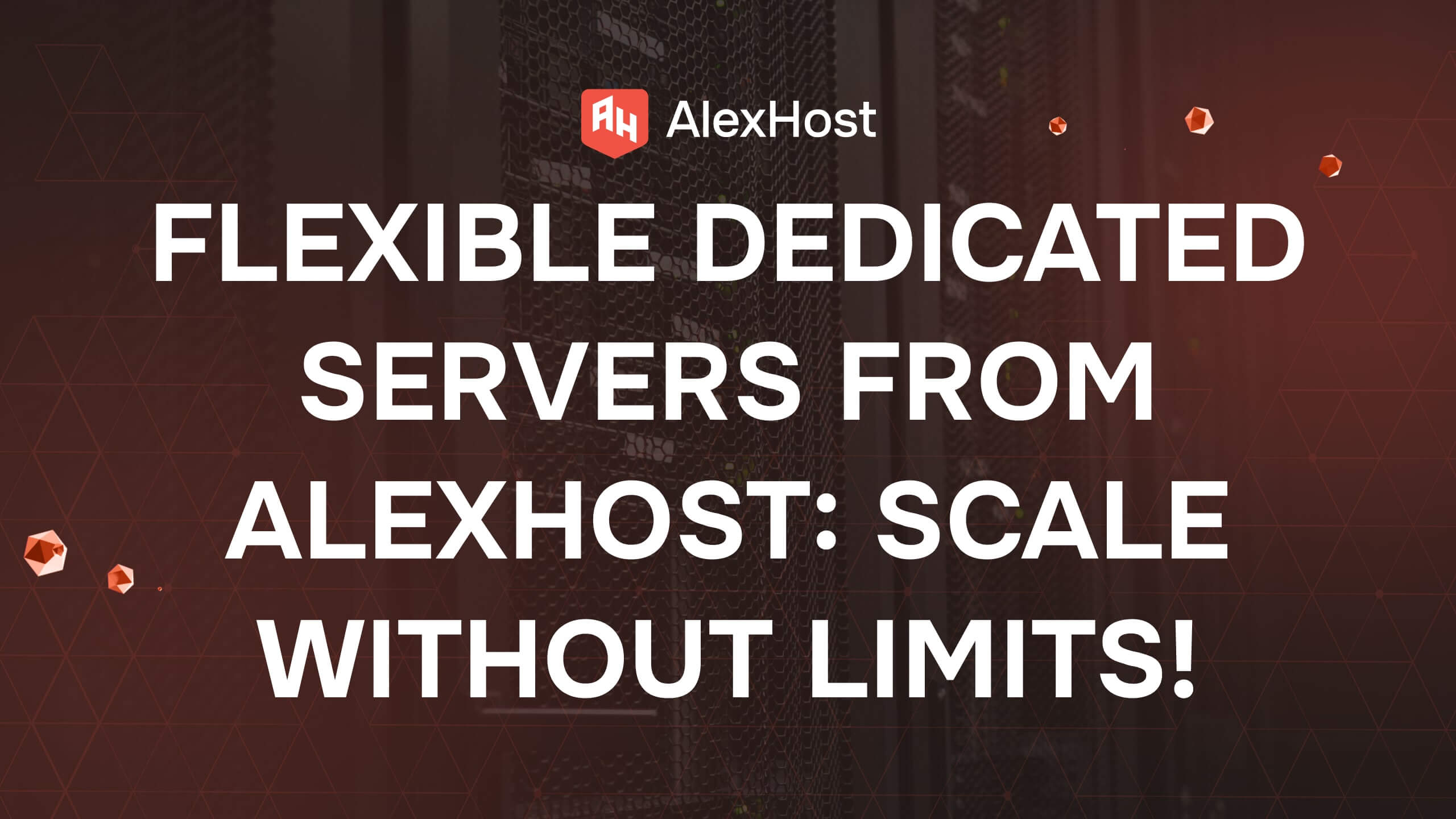 Serveurs dédiés flexibles d’AlexHost : Évoluez sans limites !