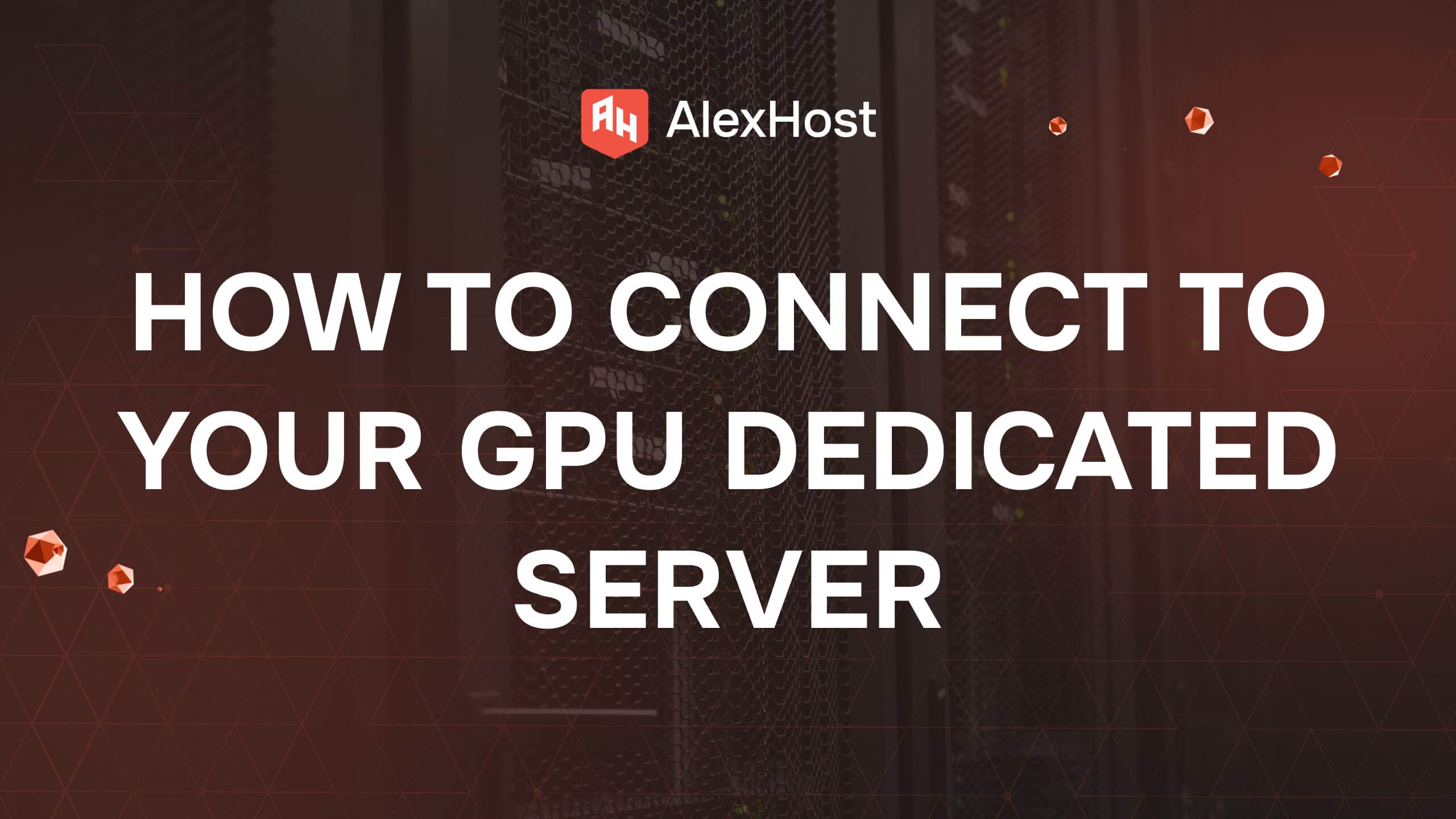 Como se conectar ao seu servidor dedicado com GPU