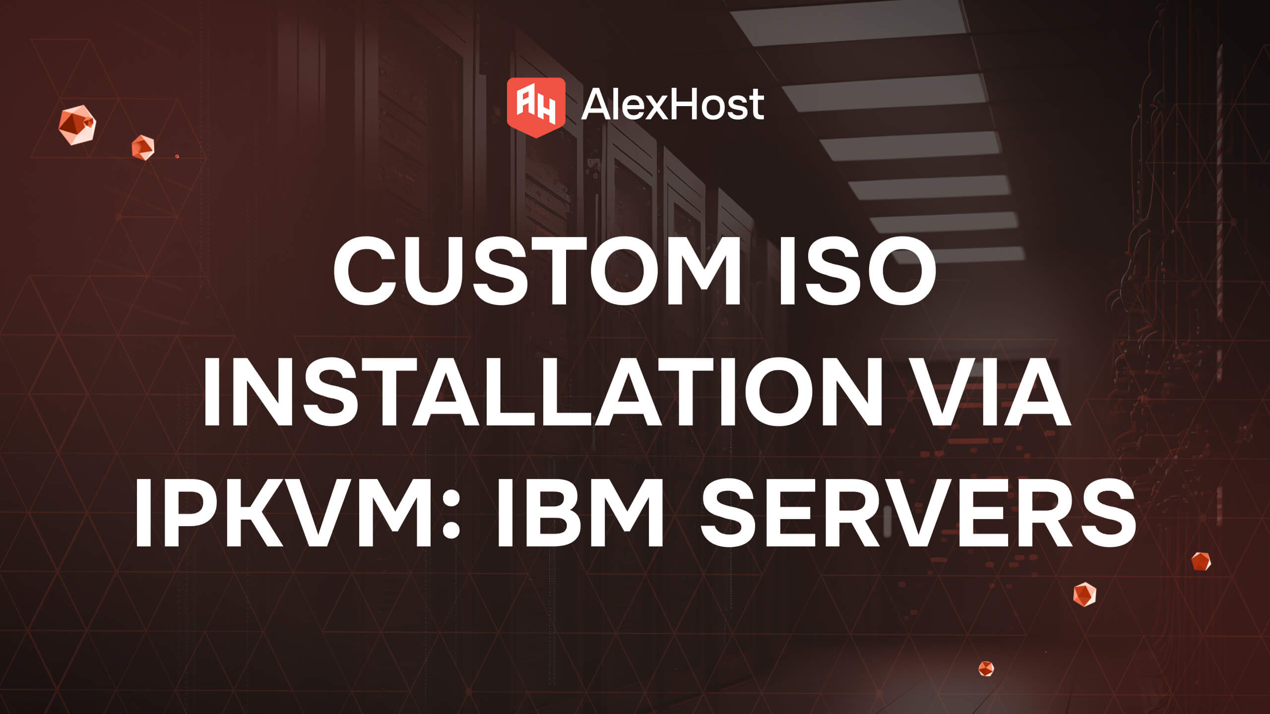 Instalasi ISO Kustom melalui IPKVM: Server IBM